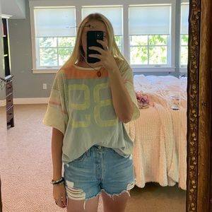Free people pastel 89 t shirt